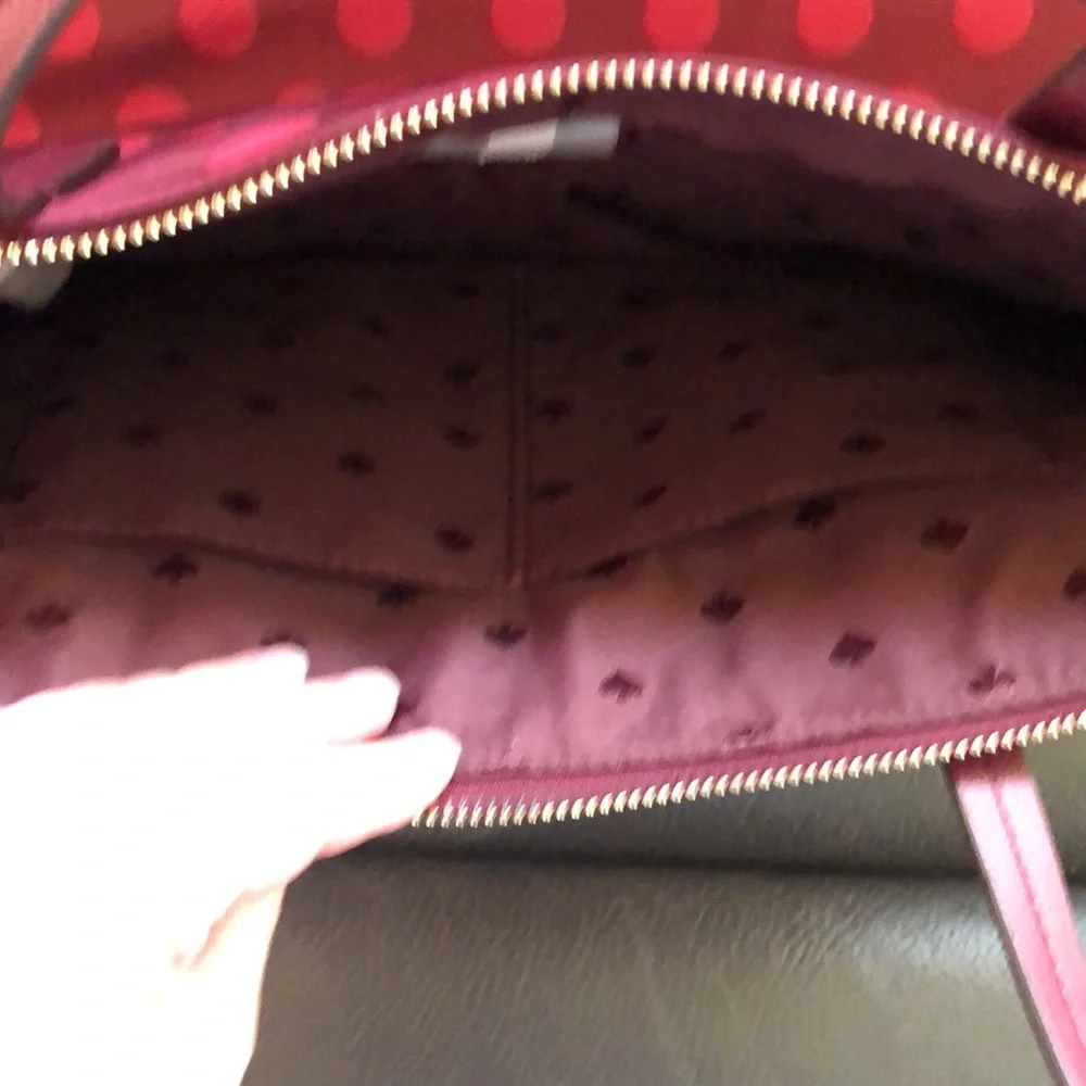 Kate spade polka dot blackberry bag